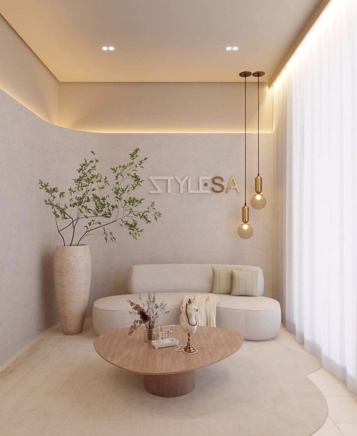 Sala de espera de Althea Beauty